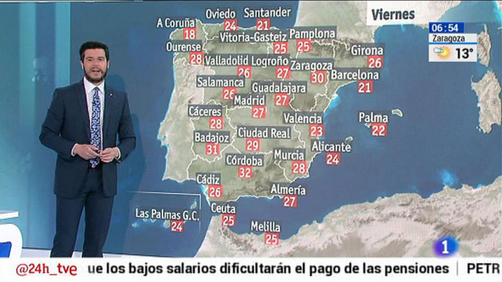 Temperaturas en ascenso excepto en el área mediterránea - El tiempo | Ver