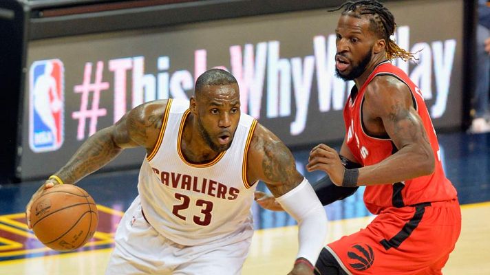 Telediario 1 - Exhibición de James y  Cleveland se pone 2-0