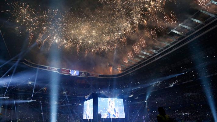 Telediario 1 - La final de la Champions se verá en el Bernabéu y el Barclaycard Center