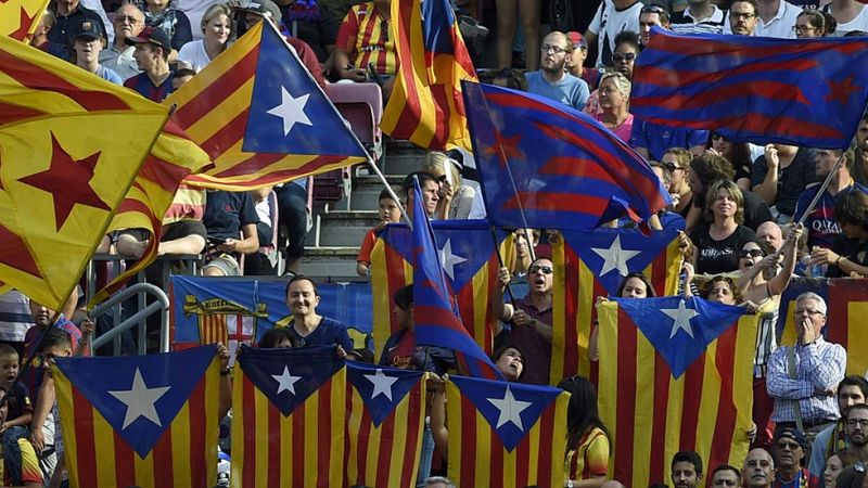 El juez levanta la prohibición de las esteladas en la final de Copa