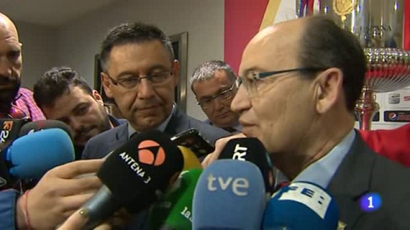 Los presidentes ven la final "al 50%" | Ver