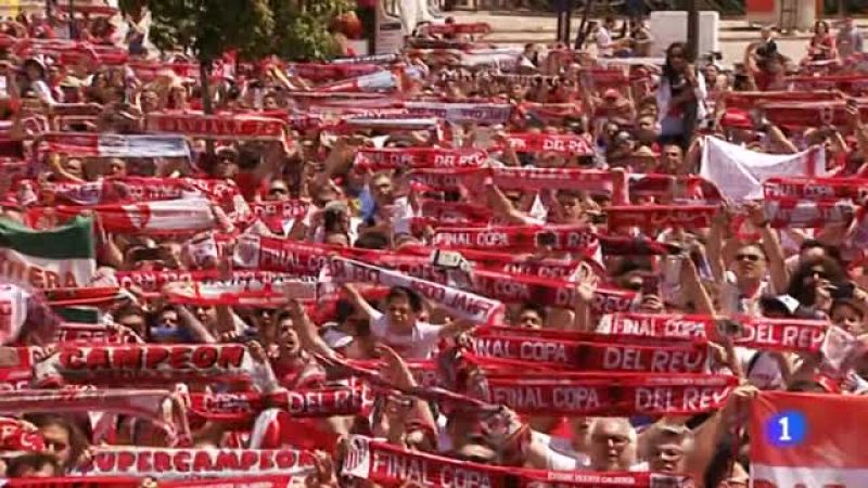 Las aficiones ya calientan la final | Ver