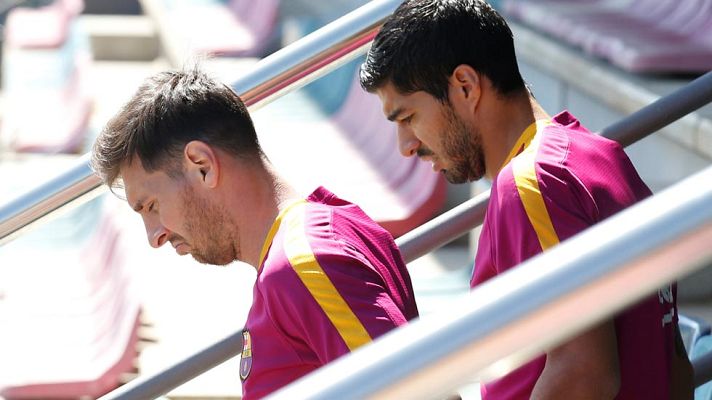 Telediario 1 - Messi, goles que valen Copas