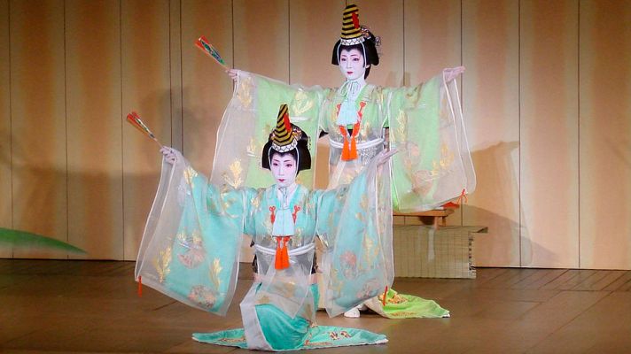 Telediario 1 - Segunda y última representación de Teatro Kabuki en España