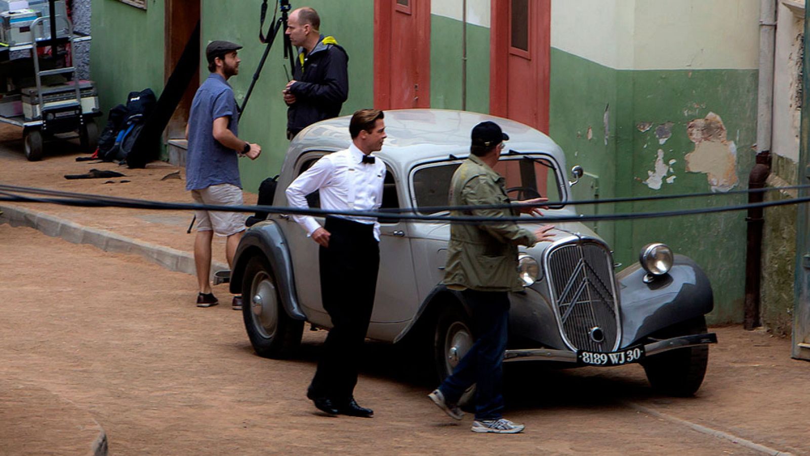 Brad Pitt sigue en Las palmas de Gran Canaria