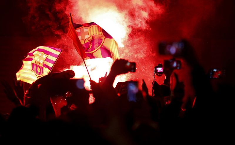 Canaletas celebra el doblete del Barcelona - Informativo 24h | Ver