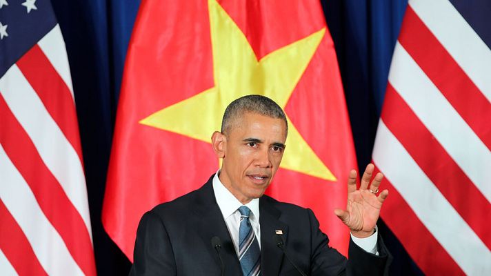 Telediario 1 - Obama pone fin a 32 años de embargo a la venta de armas a Vietnam