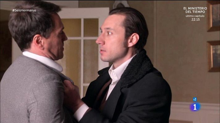 Seis hermanas - Bernardo amenaza a Germán con acusarlo de maltratador