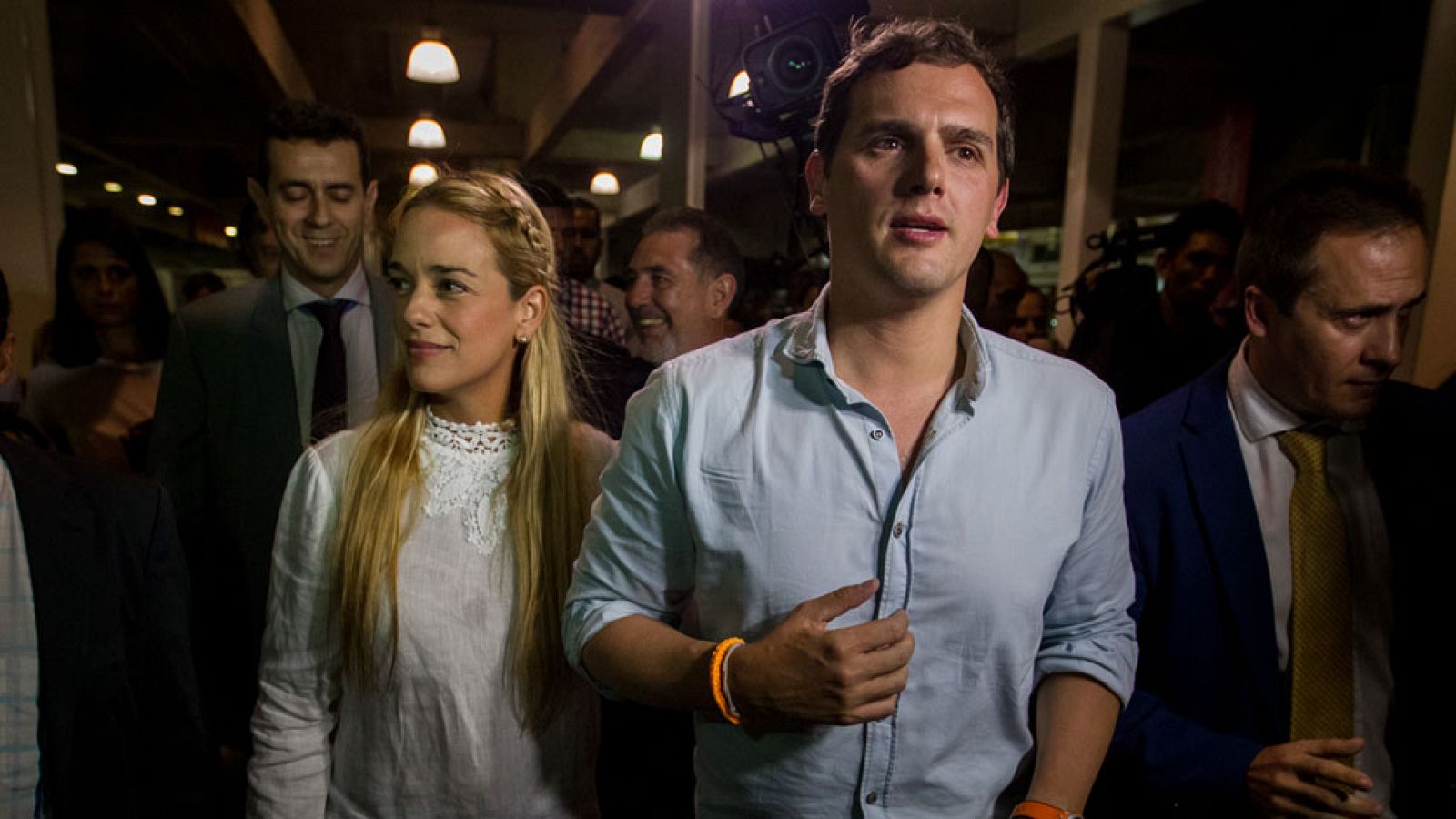 Albert Rivera defiende en Caracas el referéndum revocatorio contra Maduro