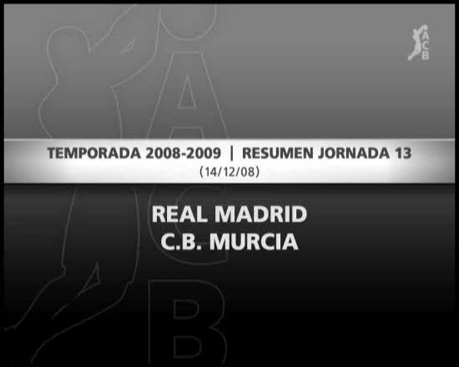 Real Madrid 70-61 CB Murcia - Baloncesto en RTVE | Ver