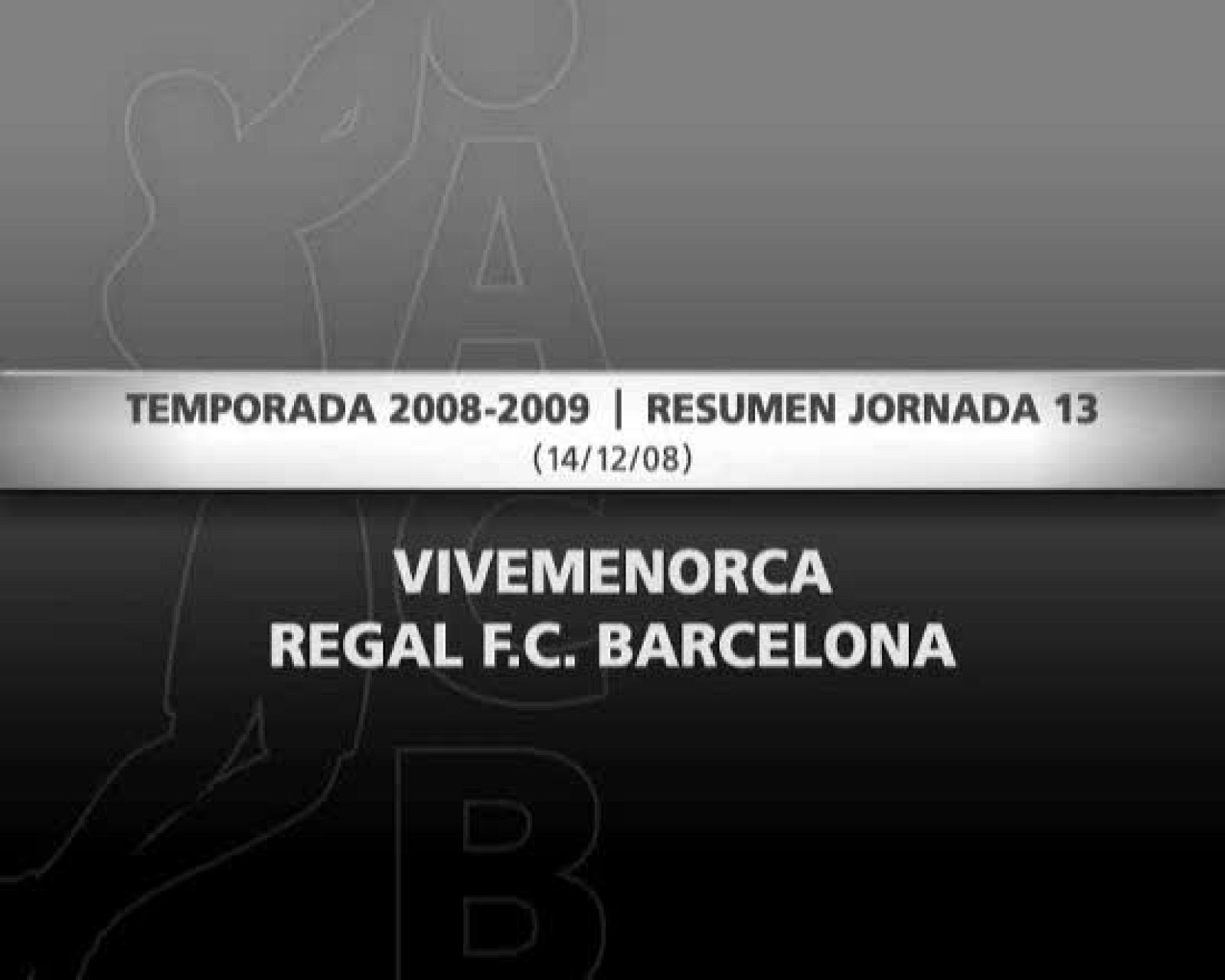 ViveMenorca 61-75 Regal Barcelona - Baloncesto en RTVE | Ver