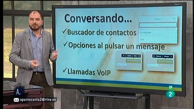 A punto con La 2 - Redes sociales - Whatsapp