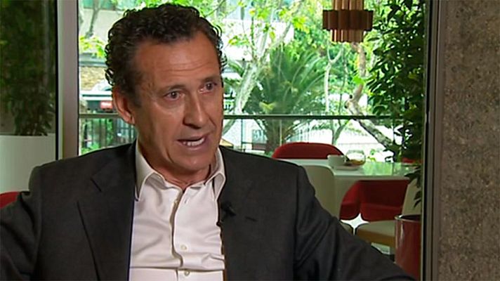 Telediario 1 - Valdano no ve favoritos para la final madrileña de Milán