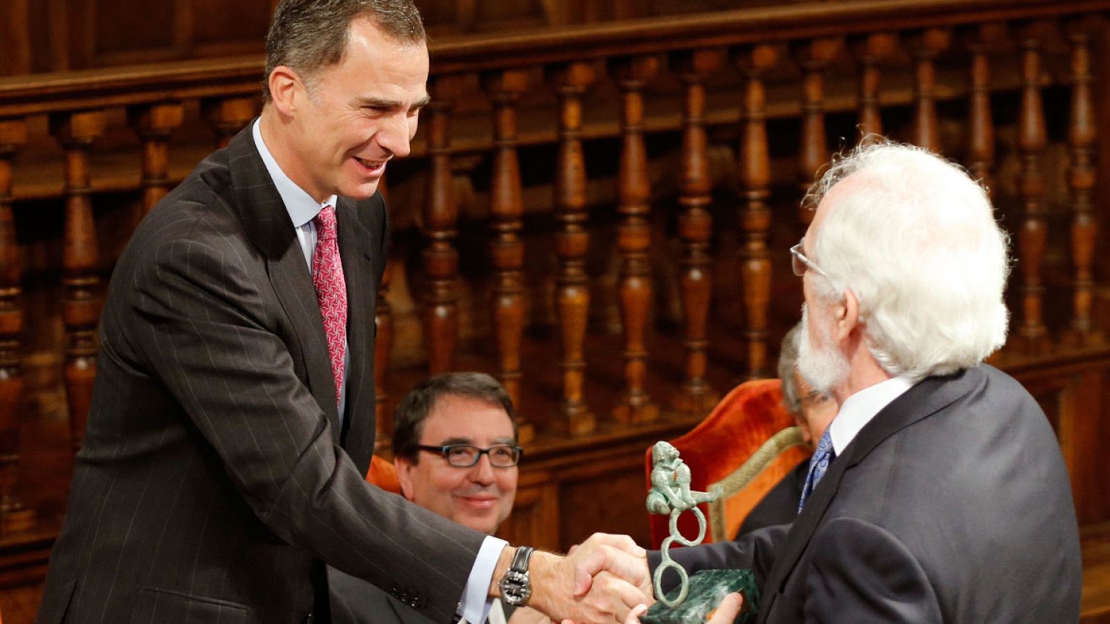 Discursos de Forges y Felipe VI en la entrega del Premio Iberoamericano de Humor Gráfico Quevedos al dibujante