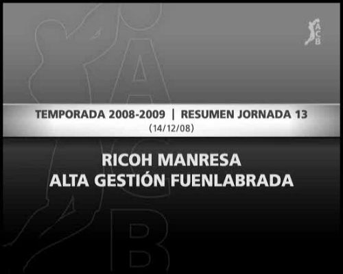 Baloncesto en RTVE - Ricoh Manresa 85-79 AG Fuenlabrada