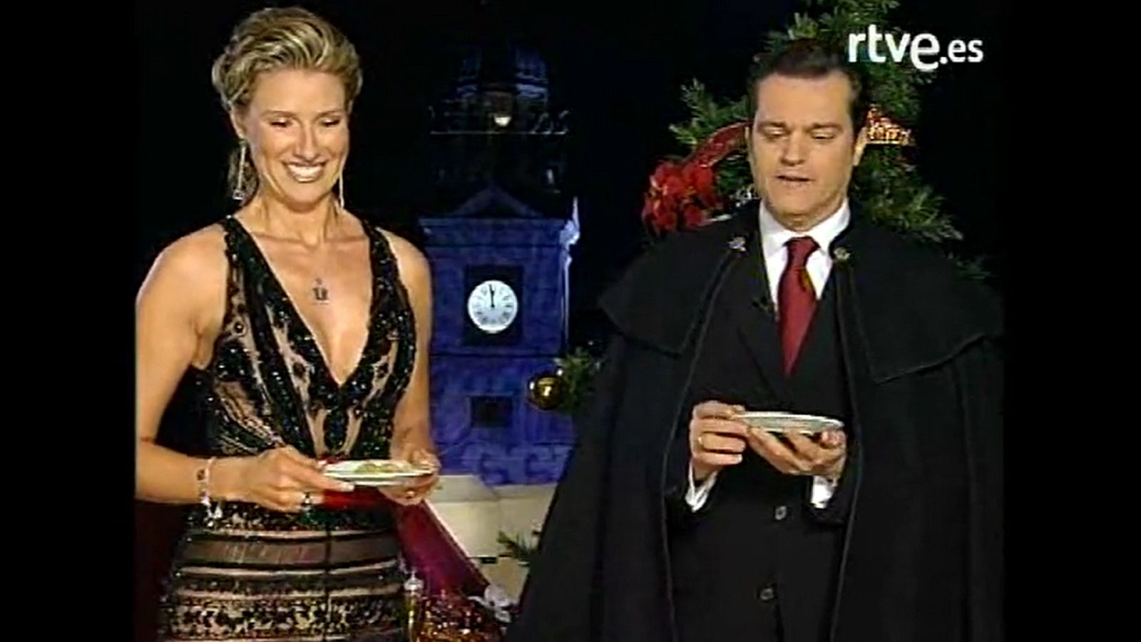 Campanadas 2006 - Debut de Anne Igartiburu - Campanadas de Fin de Año | Ver