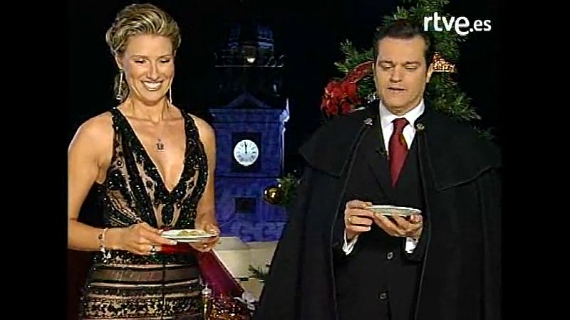 Campanadas 2006 - Debut de Anne Igartiburu - Campanadas de Fin de Año | Ver