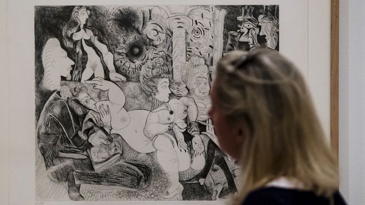 Informativo 24h - La obra de Picasso 'Mujer sentada', a subasta en Londres