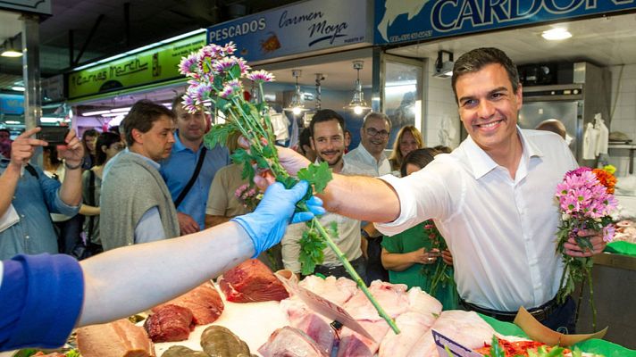 Telediario 1 - Pedro Sánchez califica a Rajoy de "presidente en B"