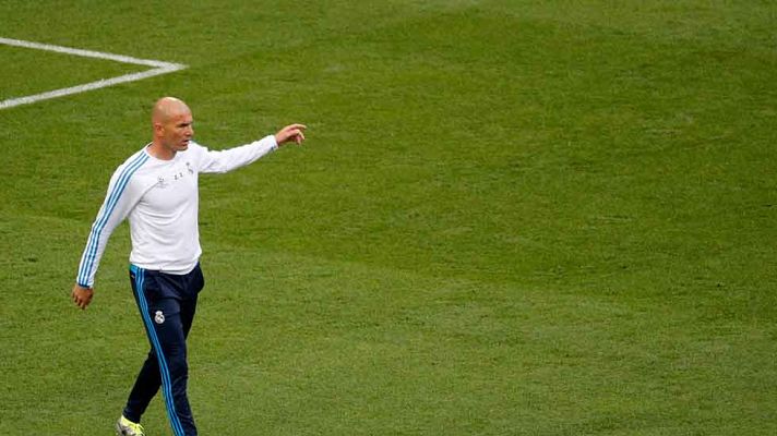 Telediario 1 - Zidane: "Estoy orgulloso de mis jugadores"