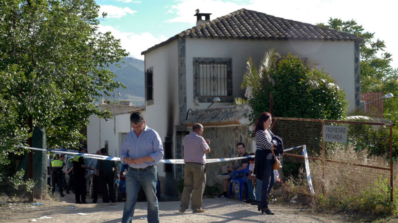 Cuatro miembros de una familia mueren en un incendio en Jaén