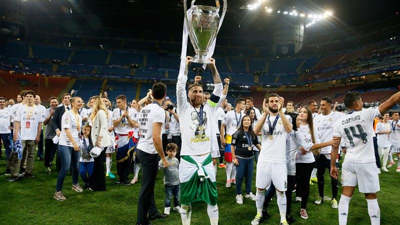 Alegría total en la plantilla madridista