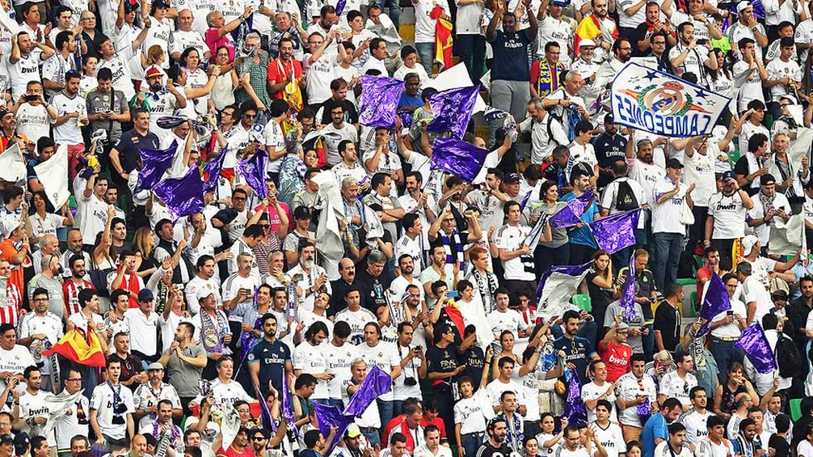 Las aficiones de Real Madrid y Atlético vibraron en San Siro