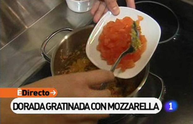 RTVE Cocina - Dorada gratinada con mozarella