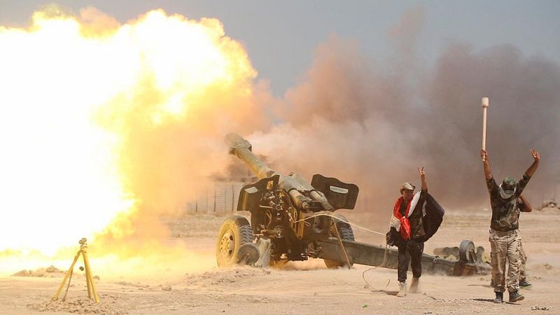 El Ejército iraquí lanza la operación para retomar el centro de la ciudad de Faluya