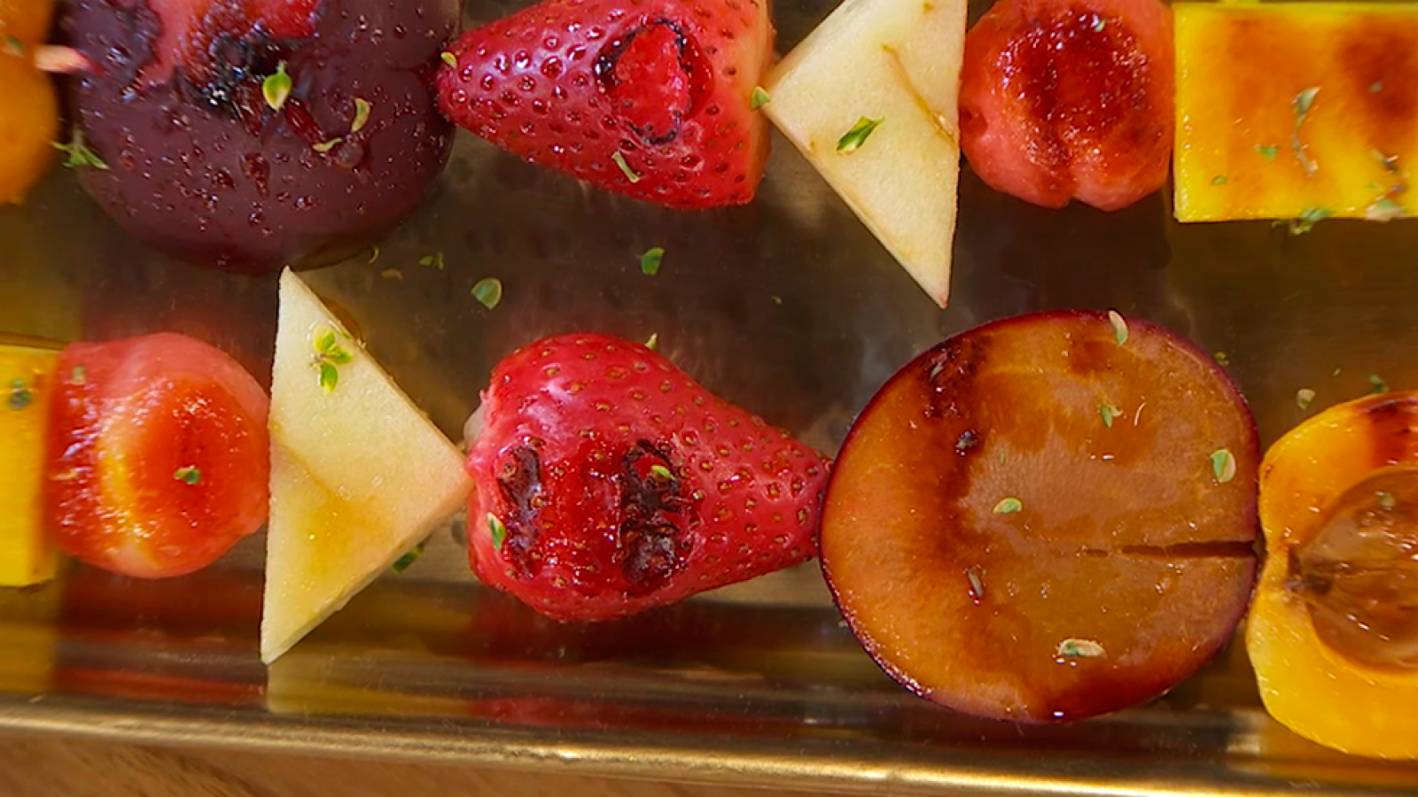 Torres en la cocina - Frutas a la brasa