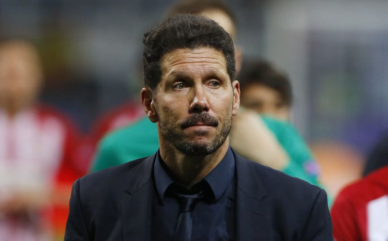 La afición atlética pide a Simeone que se quede | Ver