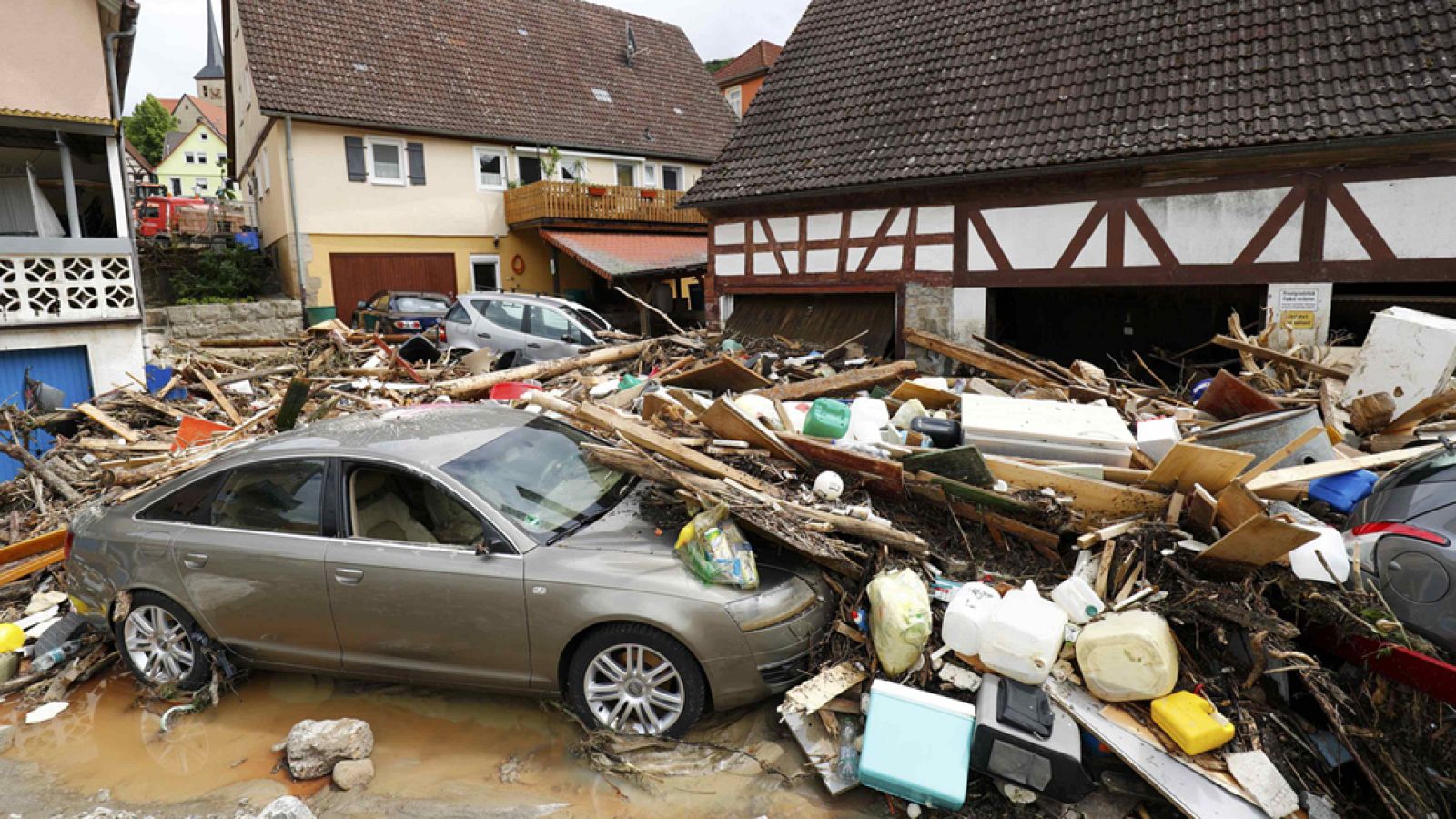 Al menos tres muertos en las inundaciones en el sur de Alemania