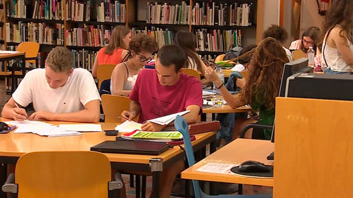 Telediario 1 - Así se prepara la 'última' prueba de Selectividad