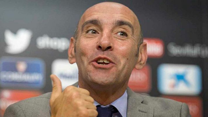 Telediario 1 - Monchi le traslada al Sevilla la intención de dejar de ser su director deportivo