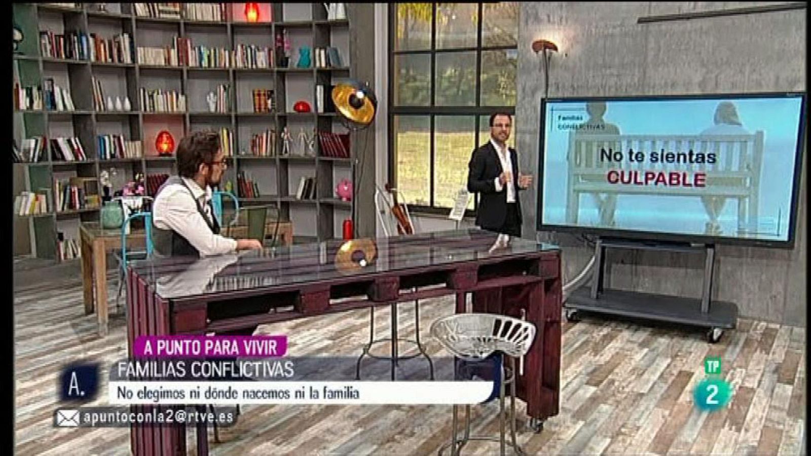 A punto con La 2 - A punto para vivir - Tomás Navarro - Los conflictos de família