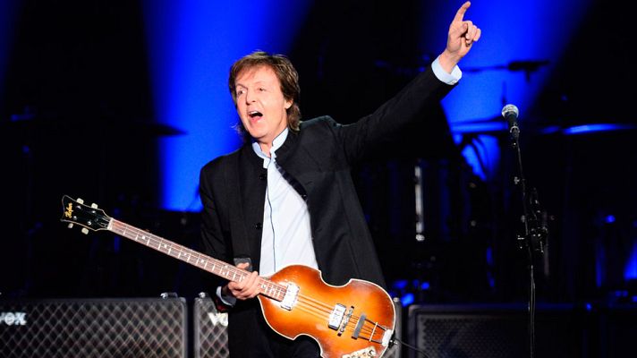 Telediario 1 - Todo preparado en Madrid para recibir esta noche a Paul McCarney