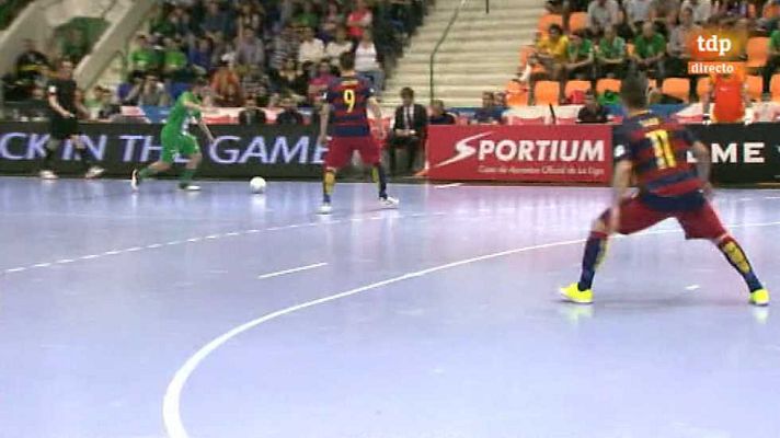 Fútbol Sala - Play Off Semifinal. 2º Partido. Magna Gurpea - FC Barcelona