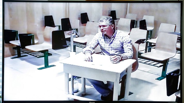 Telediario 1 - Granados, encarcelado por el 'caso púnica', niega haber cometido delitos de corrupción