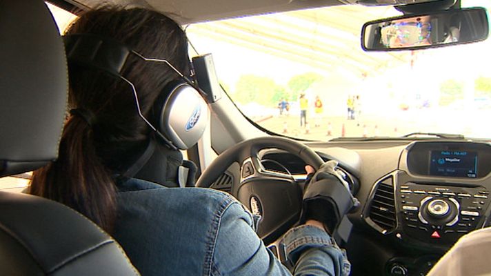 Telediario 1 - Así se conduce bajo los efectos de las drogas y el alcohol