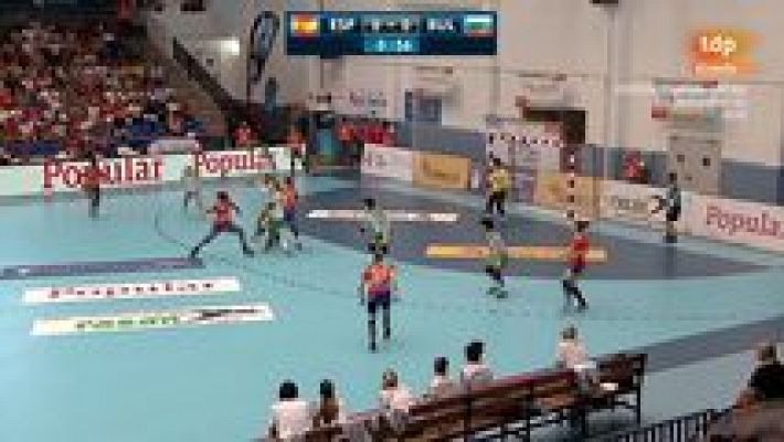  - Camp. Europa Femenino. 6ª Jornada: España - Bulgaria