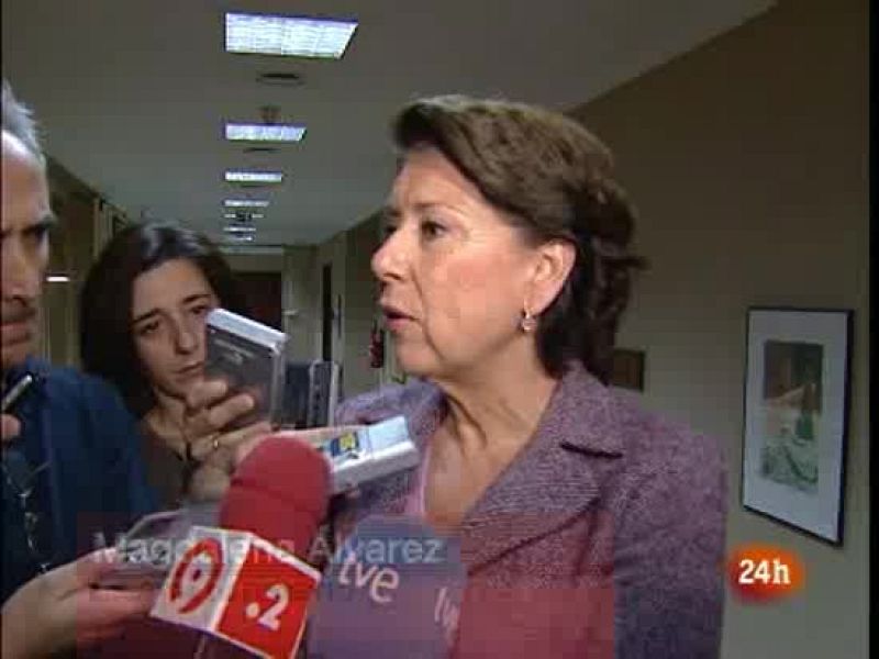 Magdalena Álvarez acusa al PP de buscar "otro Prestige" | Ver