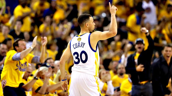 Telediario 1 - Neymar, espectador de lujo en la segunda victoria de los Warriors ante Cleveland