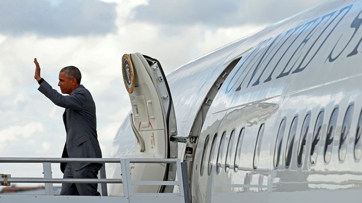 Telediario 1 - Obama visitará España del 9 al 11 de julio y se verá con Rajoy y el rey