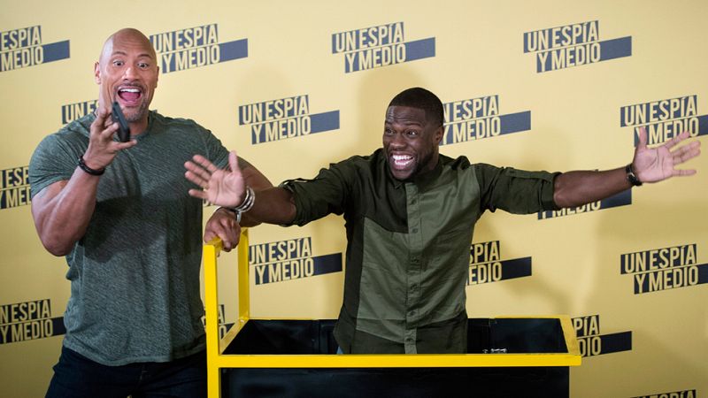 Entrevista a Dwayne Johnson y Kevin Hart, el nuevo dúo cómico: "En cuanto nos ves juntos, te ríes" | Ver