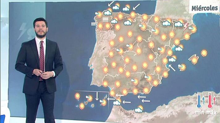 El tiempo - Avisos amarillos por temperaturas extremas en el Valle del Guadalquivir