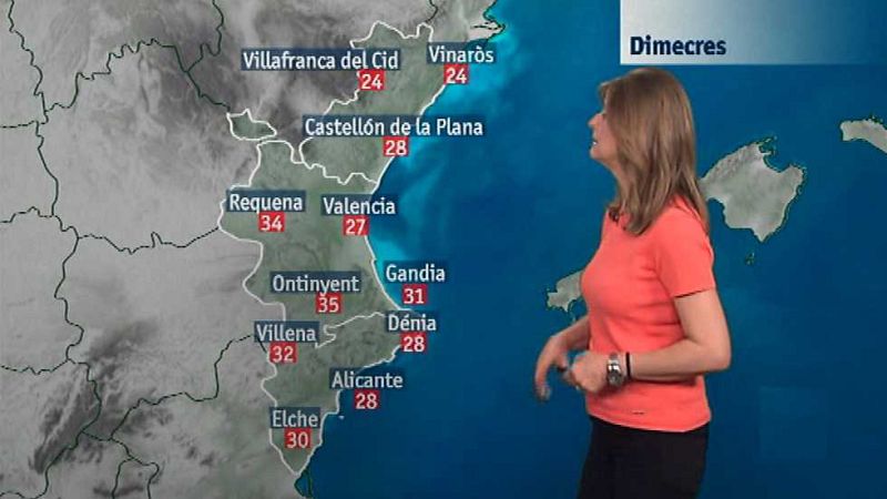 El tiempo en la Comunidad Valenciana - 08/06/16 - ver ahora