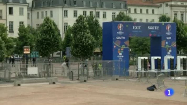 Telediario 1 - Francia entrena cómo hacer frente al terrorismo en la Eurocopa