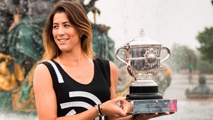 Telediario 1 - Muguruza: "Jugar con Rafa en los Juegos Olímpicos sería la bomba"