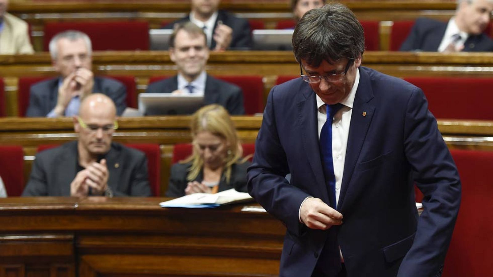 Puigdemont se someterá a una cuestión de confianza en septiembre tras tumbar la CUP los presupuestos | Ver