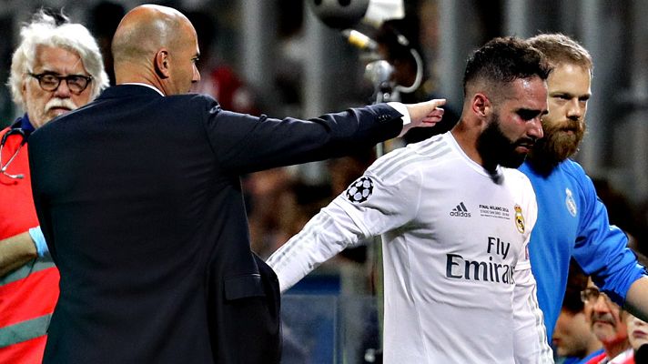 Telediario 1 - Carvajal y Danilo pasan por el quirófano